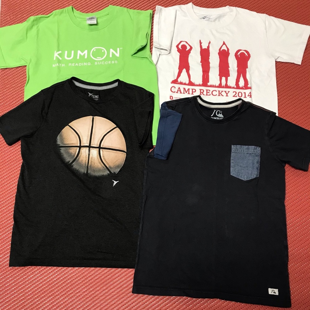 Boys T-shirts (8-12).